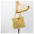 PRADA Borsa a mano in nylon gialla argento autentica 174791 Giallo - vista 23
