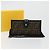 FENDI Cartera Larga de Lona Zucca Negra Marrón Auth am11263A Castaño Negro - vista 12