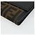 FENDI Cartera Larga de Lona Zucca Negra Marrón Auth am11263A Castaño Negro - vista 15