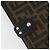 FENDI Cartera Larga de Lona Zucca Negra Marrón Auth am11263A Castaño Negro - vista 18
