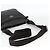Borsa a Spalla in Pelle Nera e Argento PRADA Auth ka3716 Nero - vista 7