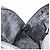 PRADA Borsa a Mano in Tela Argento Nero Auth 174853 - vista 21
