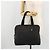 PRADA Borsa a Mano in Tela Argento Nero Auth 174853 - vista 24