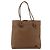 Gucci Borsa Tote in pelle marrone con dettagli argento 267903 Auth ka3676 - vista 13