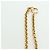 Collana CC CHANEL metallo tono oro CC Auth am11252SAM - vista 14