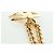 Collana CC CHANEL metallo tono oro CC Auth am11252SAM - vista 16