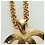 Collana CC CHANEL metallo tono oro CC Auth am11252SAM - vista 4