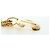 Collana CC CHANEL metallo tono oro CC Auth am11252SAM - vista 9