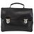 Borsa da lavoro PRADA in pelle nera argento autentica BAZ026 Nero - vista 13