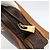 Céline Borsa a spalla in tela Macadam CELINE in pelle PVC marrone oro Auth YKZ1481 D'oro - vista 10