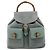 Bamboo Mochila de Bambu GUCCI Camurça Verde Ouro 003 2058 0016 Auth YKZ1452 Dourado - vista 13