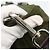 PRADA Borsa a Mano Nylon 2 vie Kaki Argento Auth mr2230 Cachi - vista 20