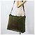 PRADA Borsa a Mano Nylon 2 vie Kaki Argento Auth mr2230 Cachi - vista 26