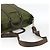 PRADA Borsa a Mano Nylon 2 vie Kaki Argento Auth mr2230 Cachi - vista 8