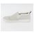 Salvatore Ferragamo Gancini Slipon Pelle 5 1/2 D Argento Auth 174632A - vista 5