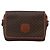 Céline Borsa a Spalla in Tela Macadam CELINE in Pelle PVC Marrone Oro Auth INZ100 D'oro - vista 13