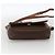 Céline Borsa a Spalla in Tela Macadam CELINE in Pelle PVC Marrone Oro Auth INZ100 D'oro - vista 5