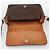 Céline Borsa a Spalla in Tela Macadam CELINE in Pelle PVC Marrone Oro Auth INZ100 D'oro - vista 9