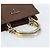 PRADA Borsa a mano con catena in nylon marrone oro Auth YKZ136 D'oro - vista 7