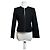 Chloé Vintage Givenchy Wool Blazer Short Coat Black M