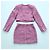Conjunto de saia e blazer rosa Rotate - vista 3