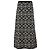 Gonna midi Max Mara Babele bianco e nero lana e cashmere