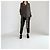 Max Mara Silk Blouse Navy Blue Chain Pattern - view 2