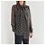 Max Mara Silk Blouse Navy Blue Chain Pattern - view 4