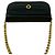 Gucci Schultertasche aus altem Kalbsleder mit Kette Schwarz - Ansicht 4