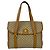 Céline Borsa mini Celine Vintage Macadam Blazon Logo Marrone Beige
