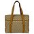 Céline Borsa mini Celine Vintage Macadam Blazon Logo Marrone Beige - vista 3