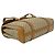 Céline Borsa mini Celine Vintage Macadam Blazon Logo Marrone Beige - vista 7