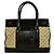 Bolso tote de cuero con estampado de cocodrilo GG Canvas de Gucci Castaño Beige - vista 3