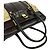 Bolso tote de cuero con estampado de cocodrilo GG Canvas de Gucci Castaño Beige - vista 4