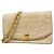 Borsa a Spalla Chanel Diana con Catena Beige
