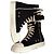 Rick Owens Sneaker Schwarz Stoff