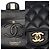 Bolsa CHANEL Timeless/Classique em Couro Preto - 103437 - vista 7