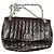 Borsa Hobo Balenciaga Monaco Chain Medium in pelle nera Nero