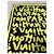 Louis Vuitton Gym Fitness Towel Stephen Sprouse Graffiti Black Yellow - view 5