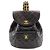 Chanel Matelassé Lammfell Rucksack Schwarz