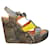 Chie Mihara Mandy Keilsandalen Leder Python Optik Größe 40 Mehrfarben  - Ansicht 1