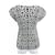 Autre Marque Top Pleats Please Negro - vista 2