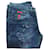Graue Dsquared2 Jeans mit Farbklecksen und Patch Mehrfarben