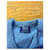 Autre Marque Blauer Wollpullover mit V-Ausschnitt  - Ansicht 4