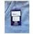 Autre Marque Blauer Wollpullover mit V-Ausschnitt  - Ansicht 7