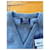 Autre Marque Blauer Wollpullover mit V-Ausschnitt  - Ansicht 8