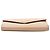 Billetera tríptico con letras Saffiano de Prada Beige - vista 3
