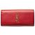 Clutch Cassandre Monogram Grain de Poudre Rosso Saint Laurent