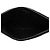 Clutch O de charol negro acolchado de Chanel pequeño - vista 4