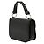 Borsa Arcade Saffiano Lux Nera di Prada Nero - vista 2